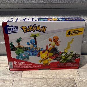 Mega Pokémon Kanto Region Team Building Set